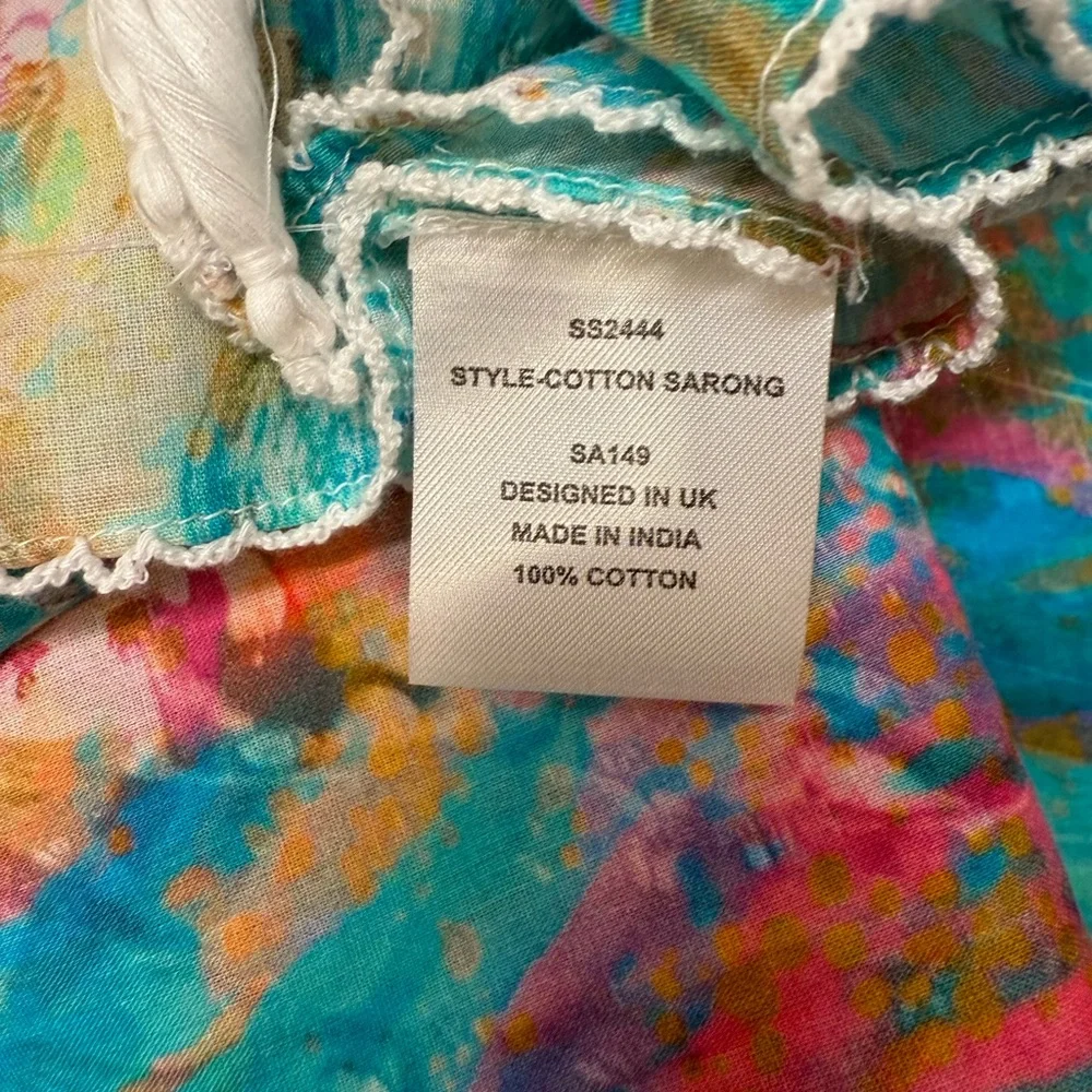 Sophia Alexis London - Colorful Abstract Women's Sarong/Wrap